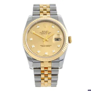 Rolex Datejust 36 116233 Stainless steel Champagne