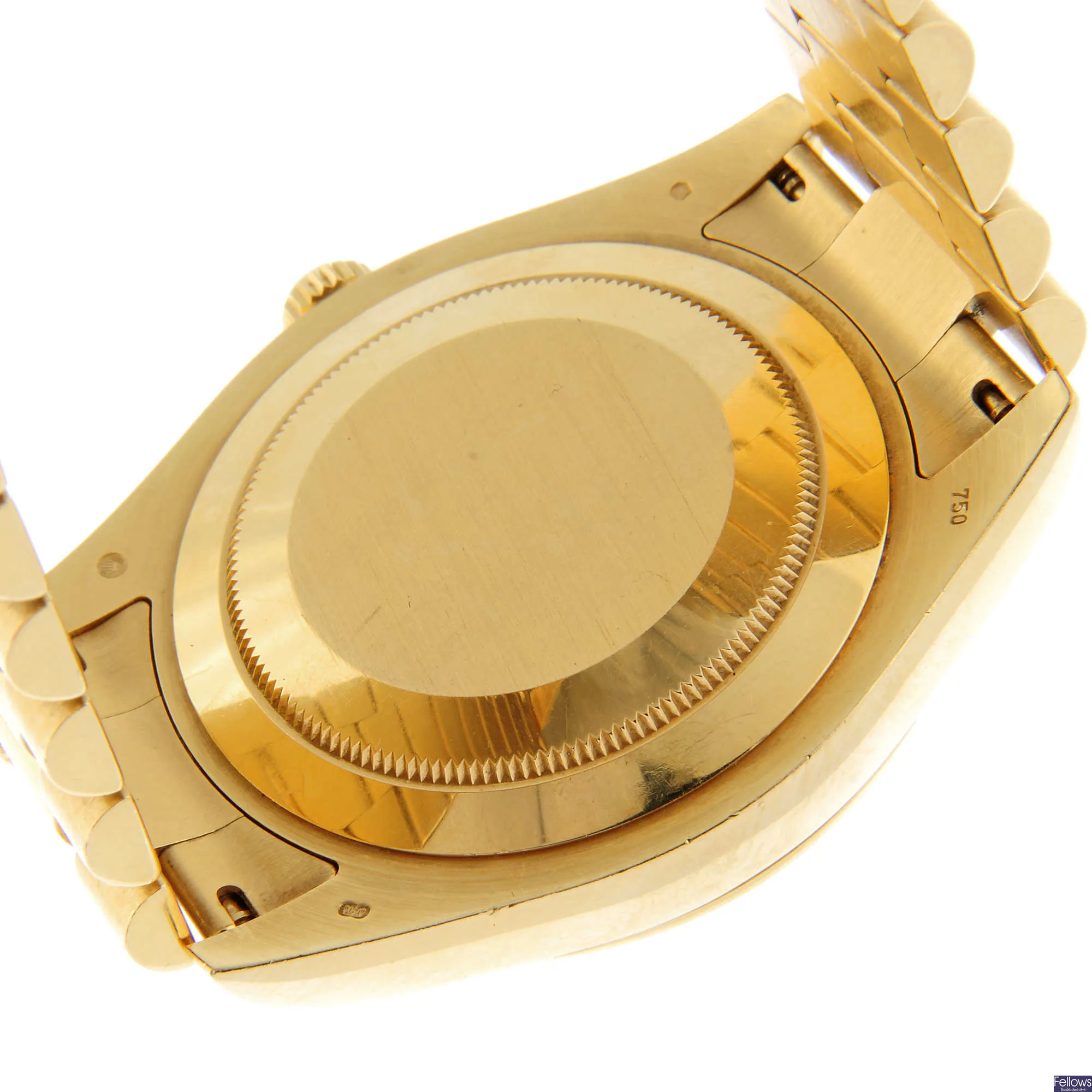 Rolex Day-Date II 218238 41mm Yellow gold White 4