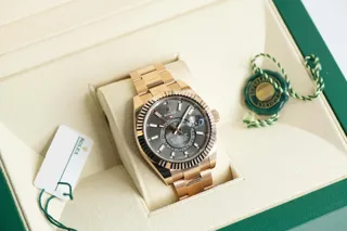 Rolex Sky-Dweller Rose gold Gray