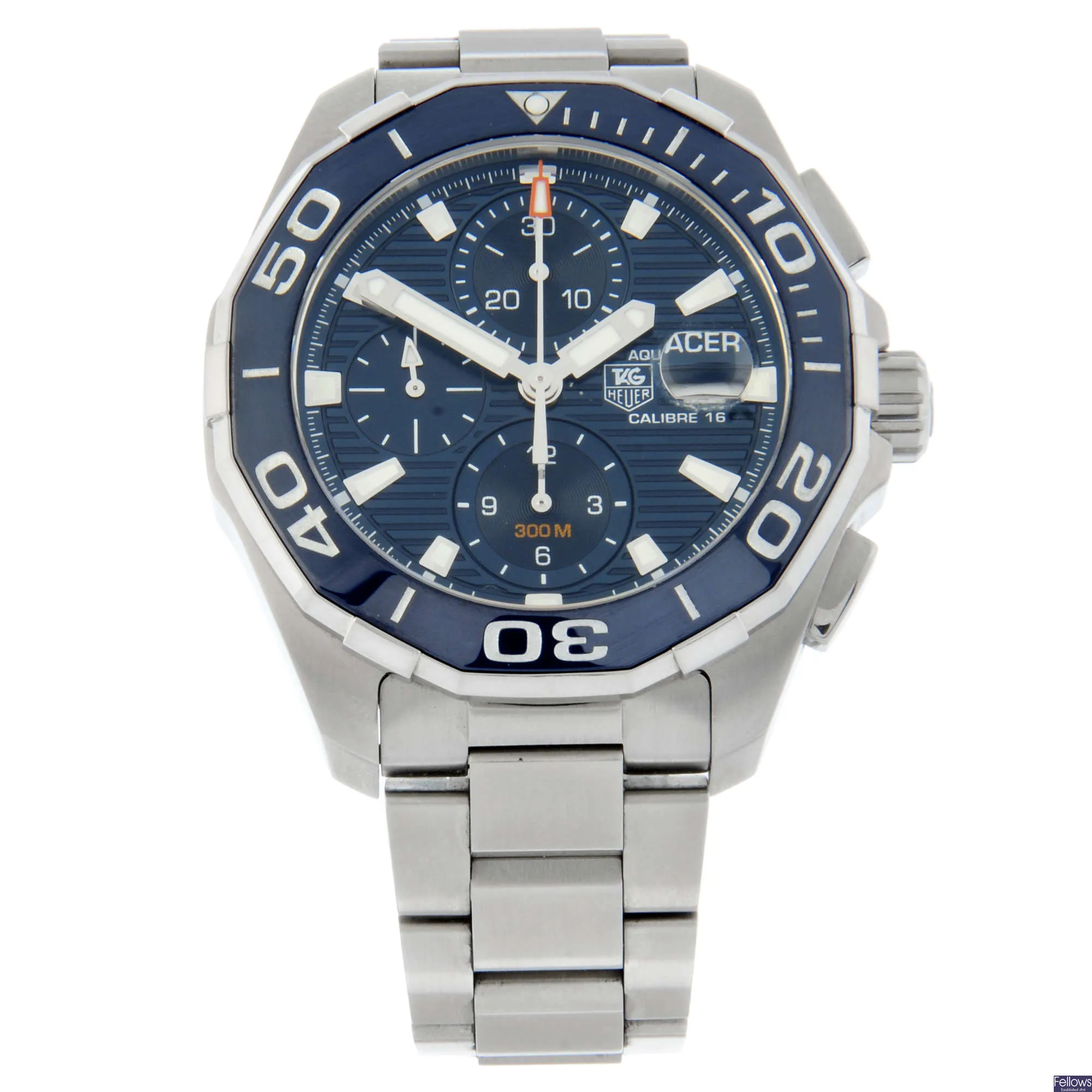 TAG Heuer Aquaracer CAY211B-0 45mm Stainless steel Blue