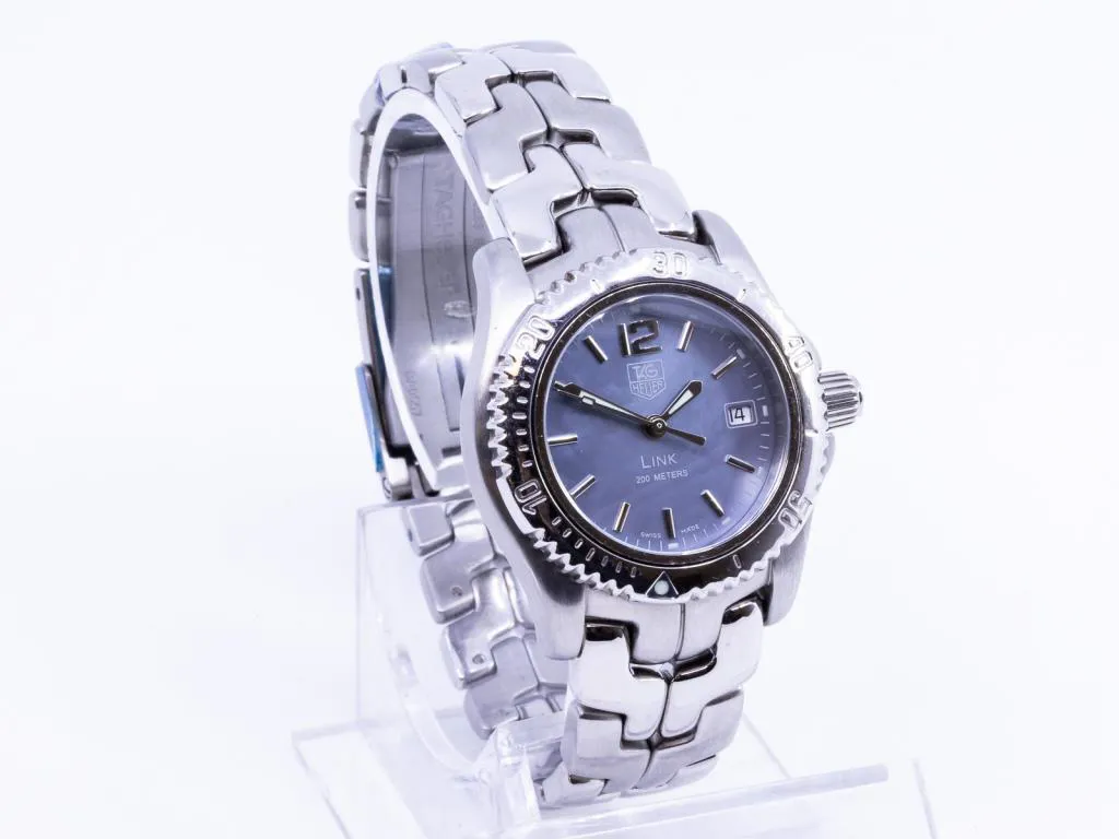 TAG Heuer Link nullmm Stainless steel Blue 3