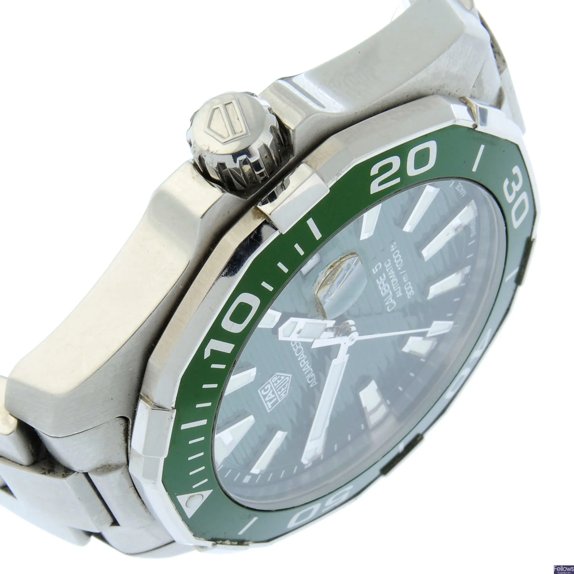 TAG Heuer Aquaracer Calibre 5 WAY201S-0 44mm Stainless steel Green 2