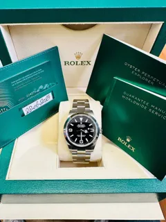 Rolex Explorer 224270 Stainless steel Black