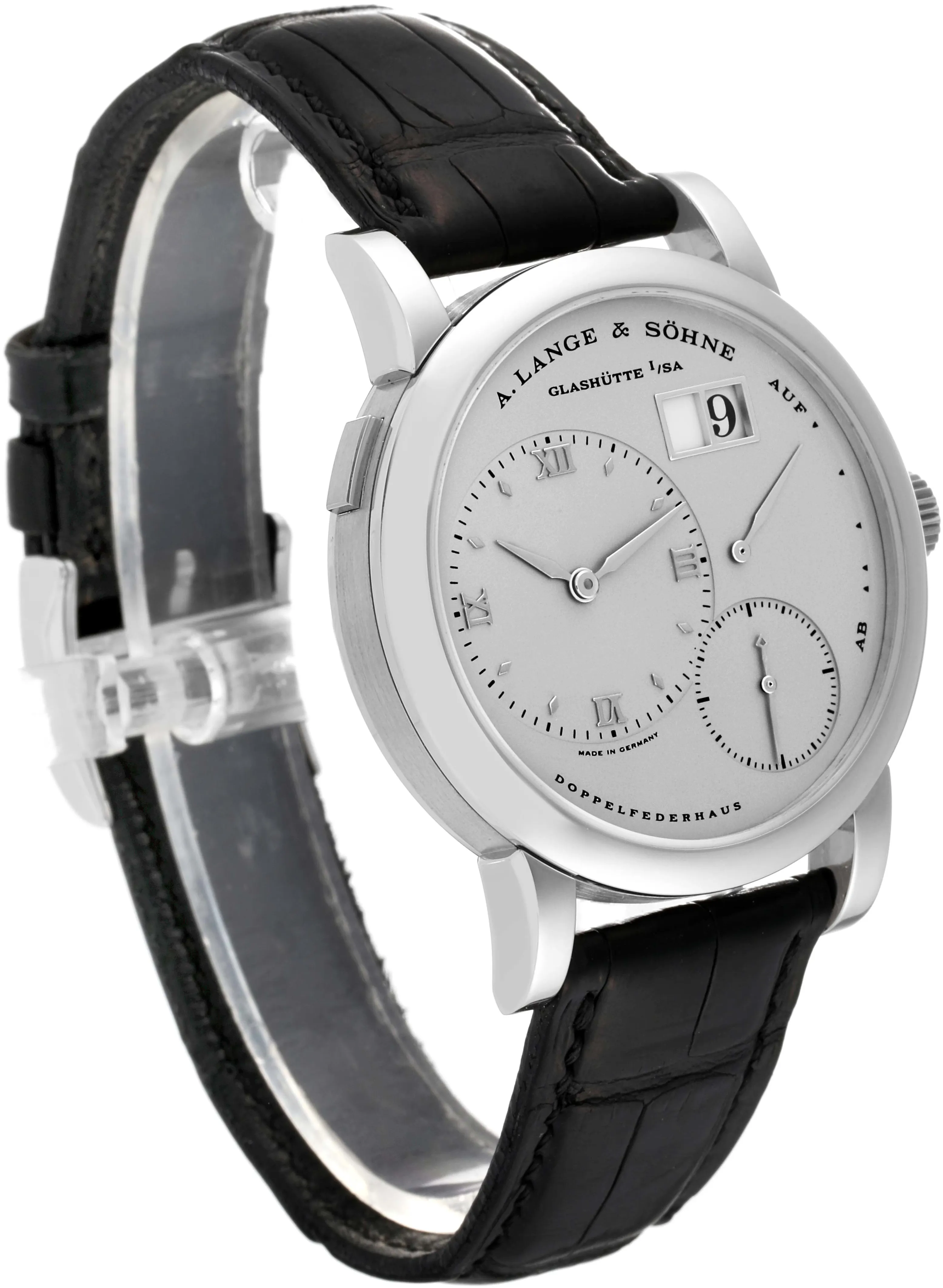 A. Lange & Söhne Lange 1 101.025 38.5mm Platinum Silver 2