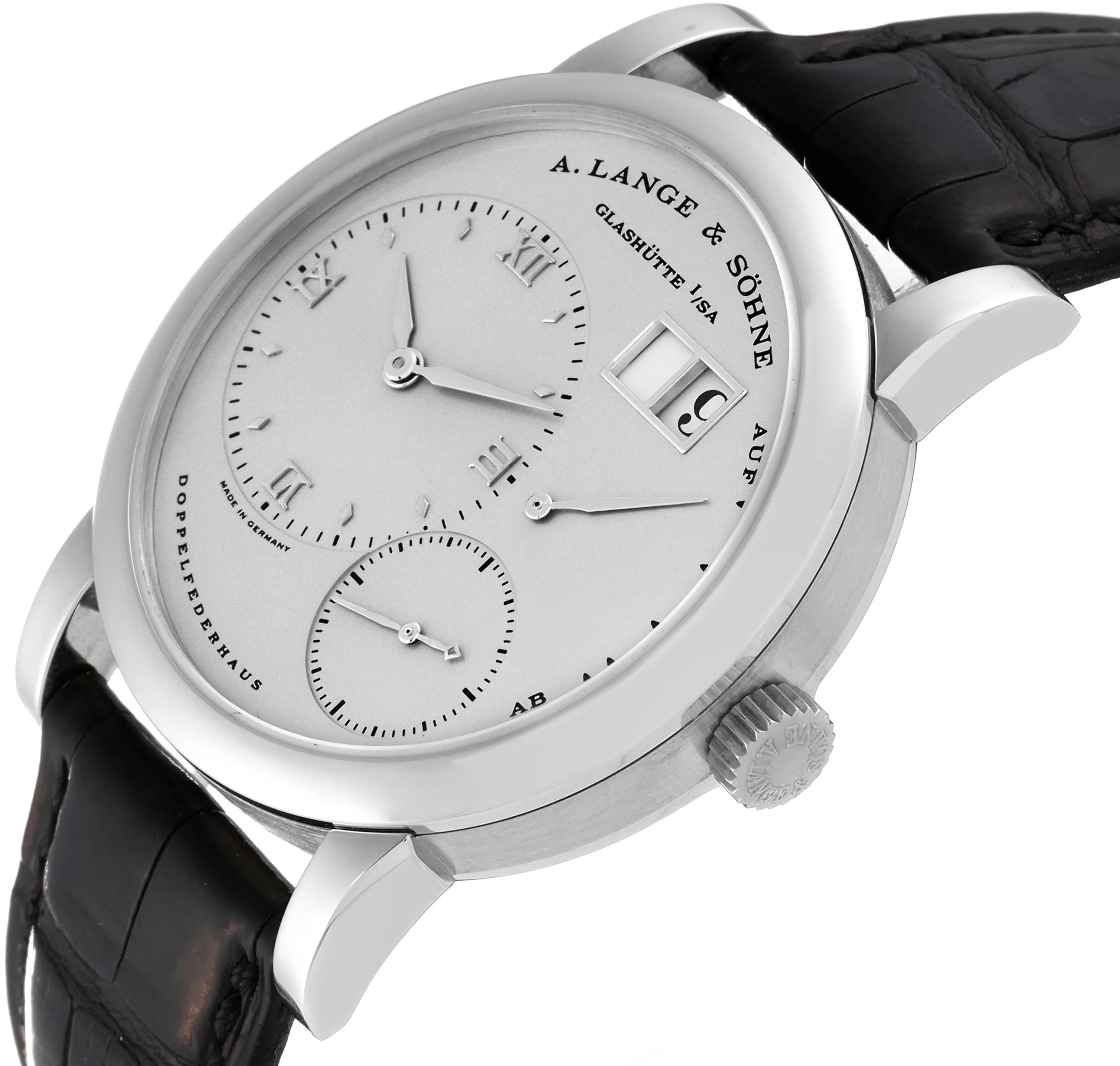 A. Lange & Söhne Lange 1 101.025 38.5mm Platinum Silver 4