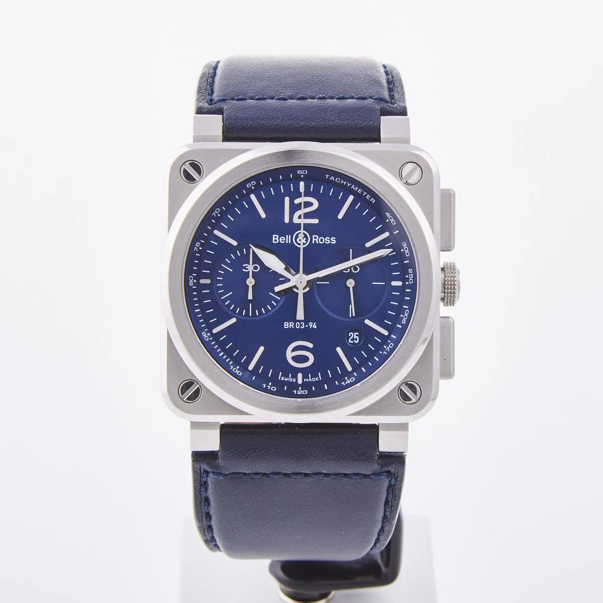 Bell & Ross BR 03 BR03-94-S-24691 42mm Stainless steel Blue