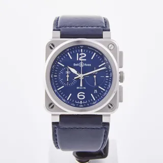 Bell & Ross BR 03-94 BR03-94-S-24691 Stainless steel Blue