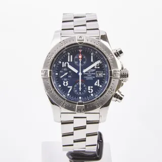 Breitling Avenger A13380 Stainless steel Blue