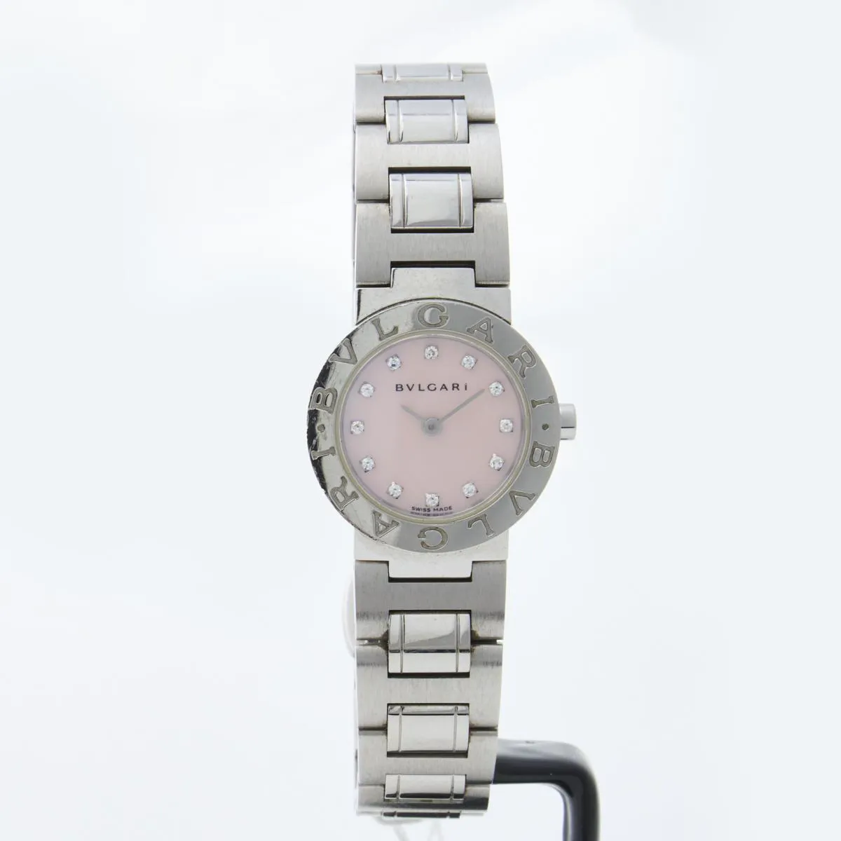 Bulgari B.zero1 BB23SS 23mm Stainless steel Pink