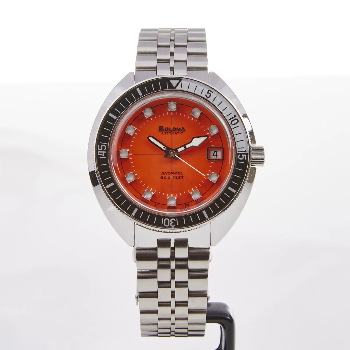 Bulova Oceanographer 40.5mm Stainless steel Orange