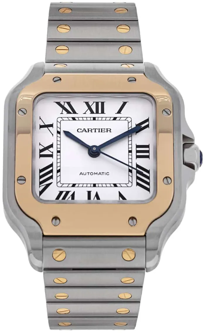 Cartier Santos W2SA0016 35mm Stainless steel Silver