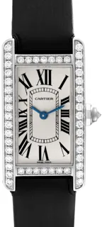 Cartier Tank Américaine WB707331 White gold Silver