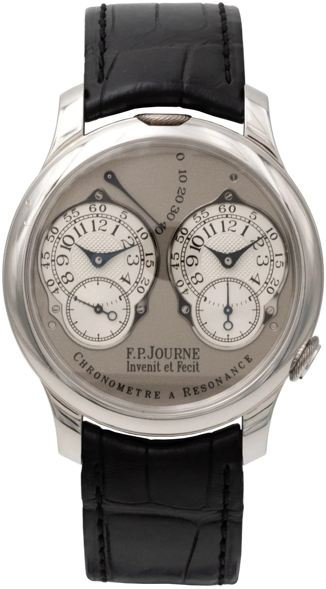 F.P. Journe Chronomètre à Résonance 40mm platine