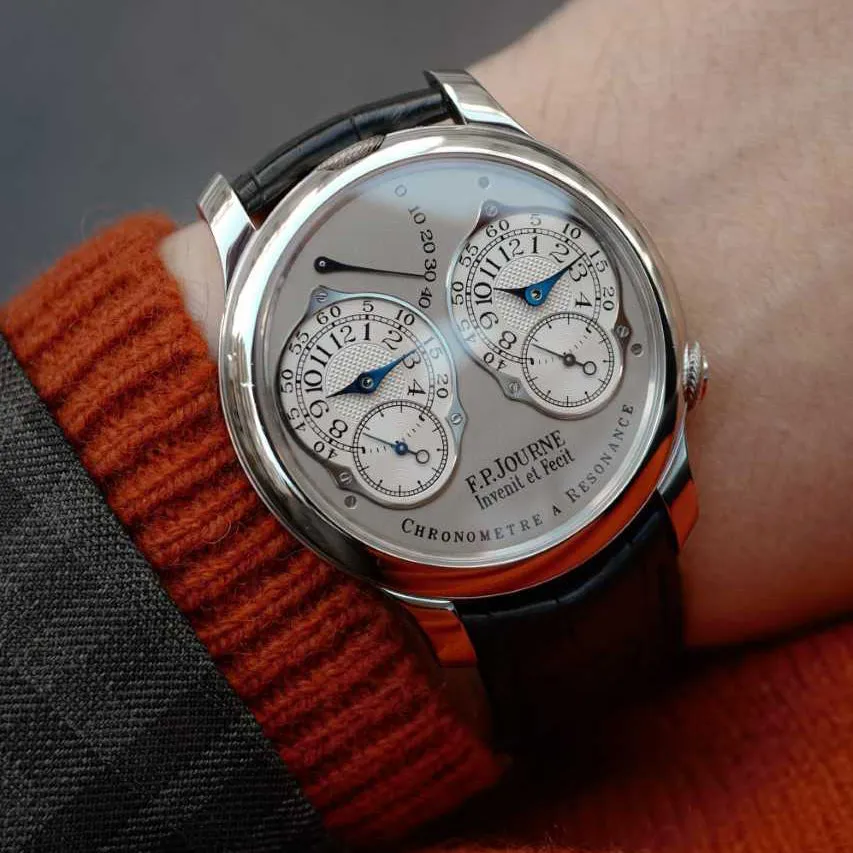 F.P. Journe Chronomètre à Résonance 40mm platine 1