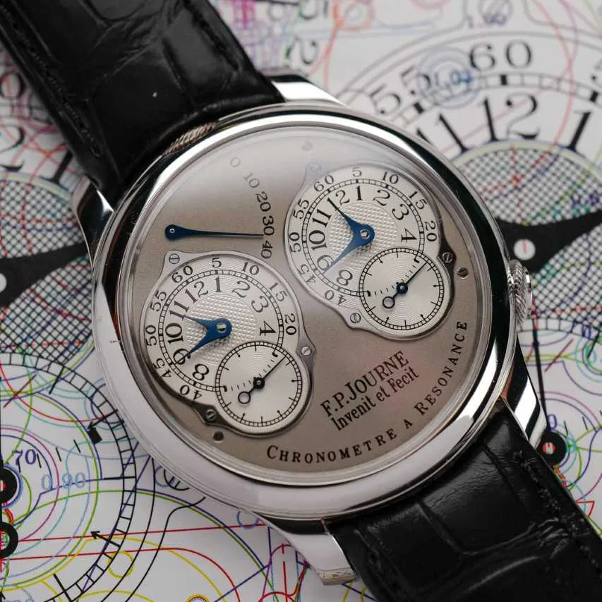 F.P. Journe Chronomètre à Résonance 40mm platine 2