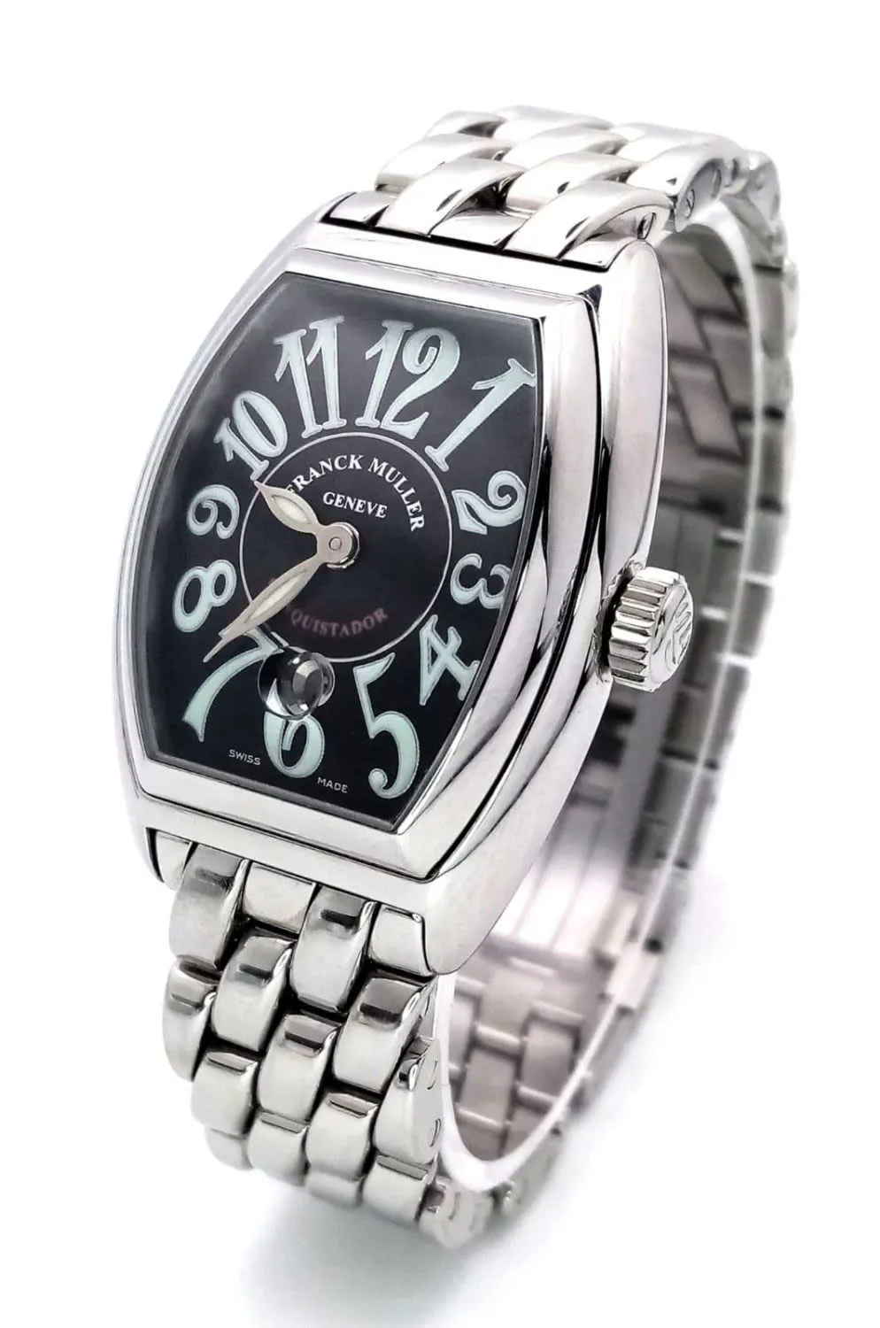 Franck Muller Conquistador 29mm Stainless steel Black