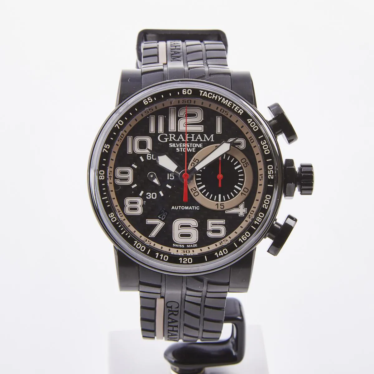 Graham Silverstone 2 BLDC 48mm Stainless steel and PVD Black