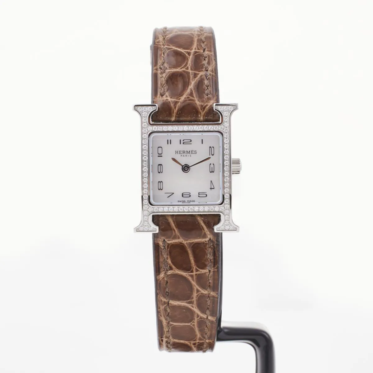 Hermès Heure H HHI.131 17mm Stainless steel White