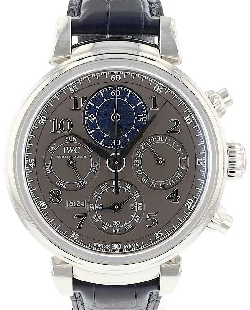 IWC Da Vinci IW392103 43mm Edelstahl Grau