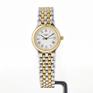 Longines La Grande Classique L5 131 3 Stainless steel and Gold-plated White