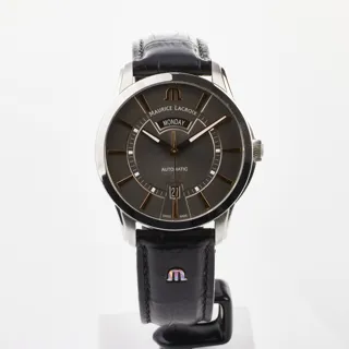 Maurice Lacroix Pontos PT6358-SS001-333-2 Stainless steel Gray