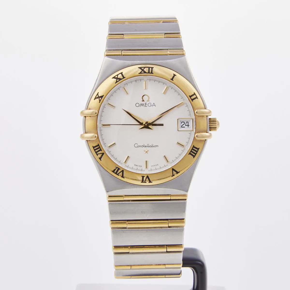 Omega Constellation Quartz 123.20.35.60.02.002 34mm Stainless steel and 18k yellow gold Silver