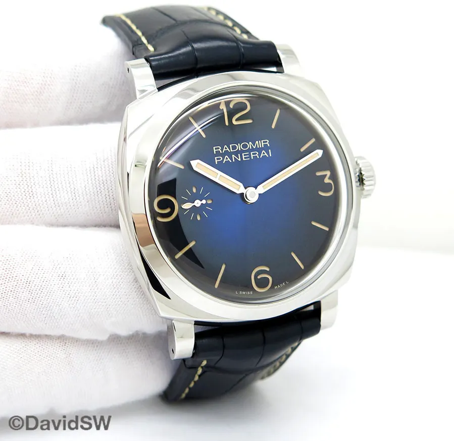 Panerai Radiomir 1940 PAM 00932 47mm Stainless steel Blue