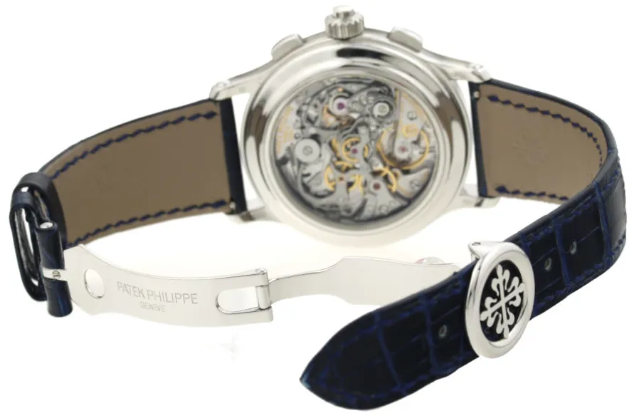 Patek Philippe Split-Seconds Chronograph 5370 41mm Platinum Blue 5