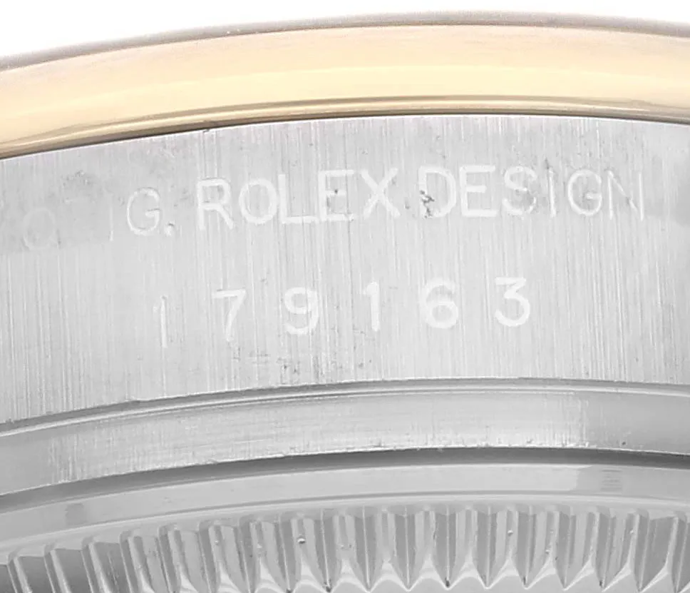 Rolex Lady-Datejust 179163 26mm Stainless steel Blue 6