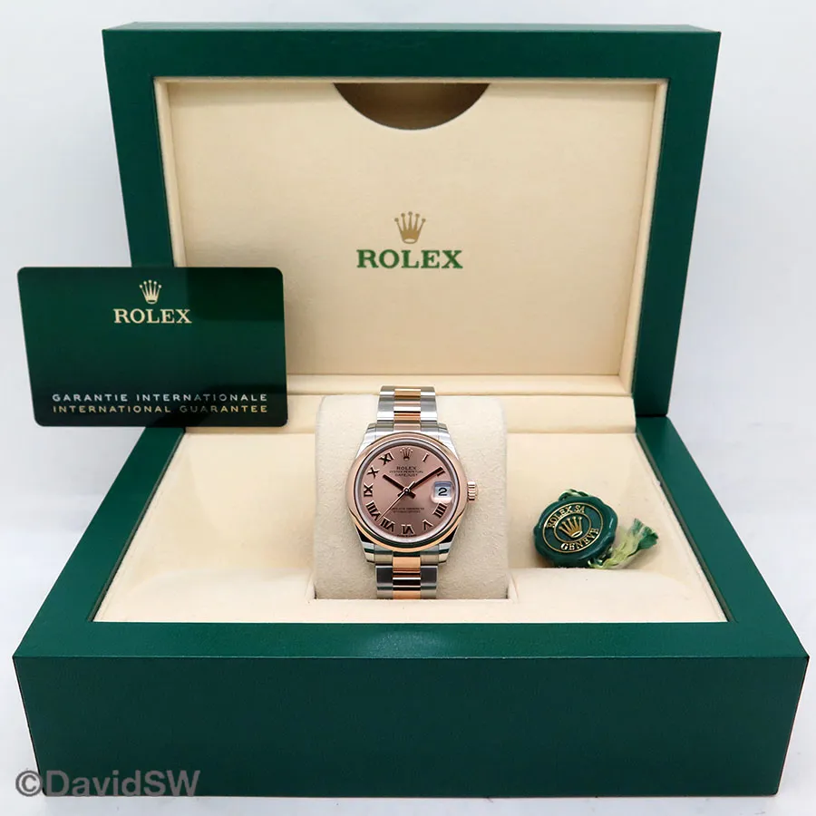 Rolex Datejust 31 278241 31mm 18K/SS Rose 1