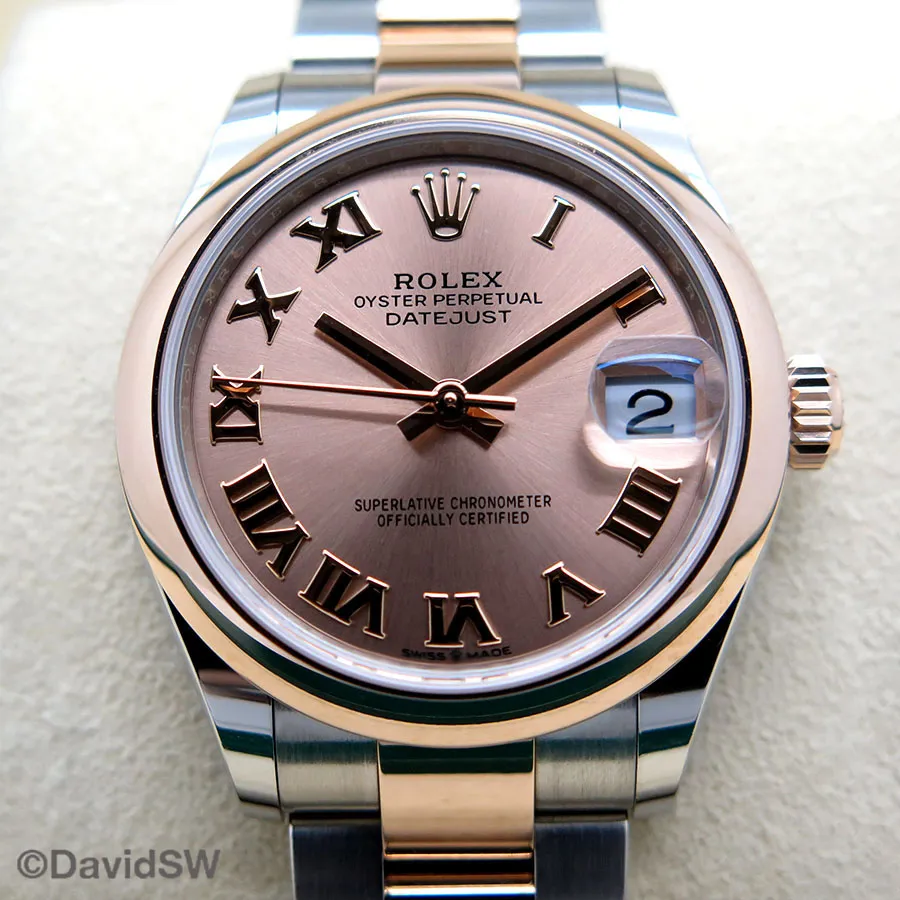 Rolex Datejust 31 278241 31mm 18K/SS Rose 2