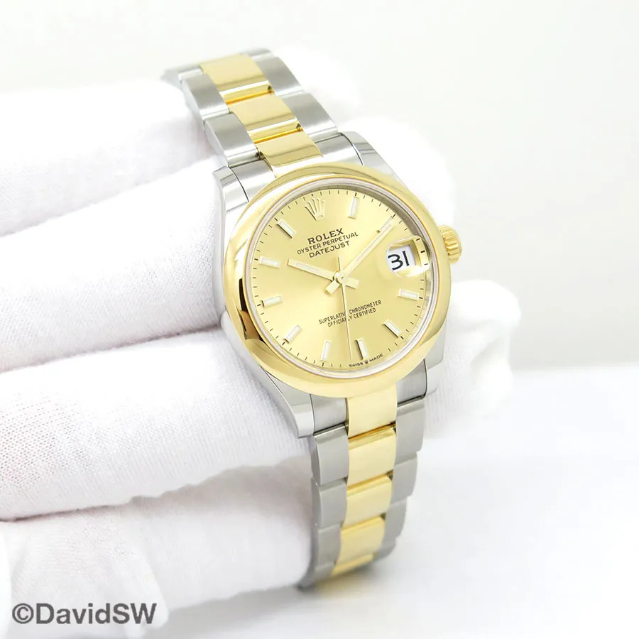 Rolex Datejust 31 278243 31mm 18K/SS Champagne