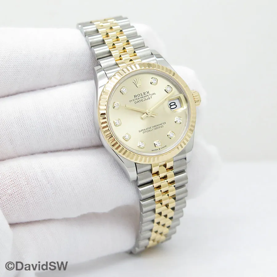 Rolex Datejust 31 278273 31mm 18K/SS Champagne