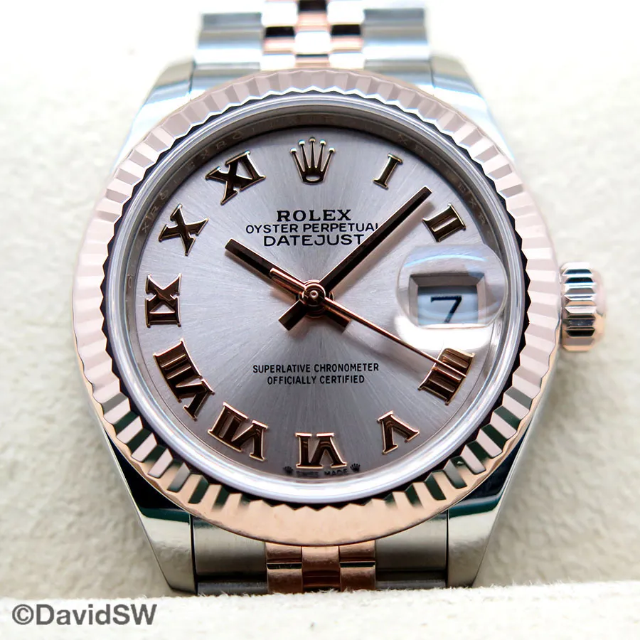 Rolex Lady-Datejust 279171 28mm 18K/SS Sundust 2