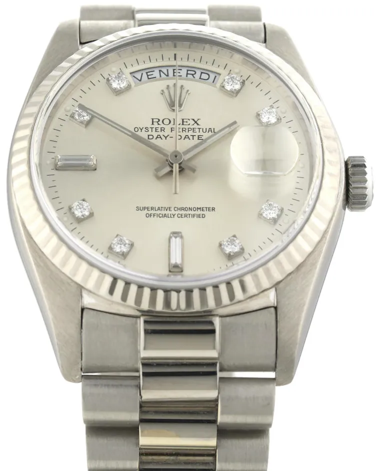 Rolex Day-Date 36 18039 36mm White gold