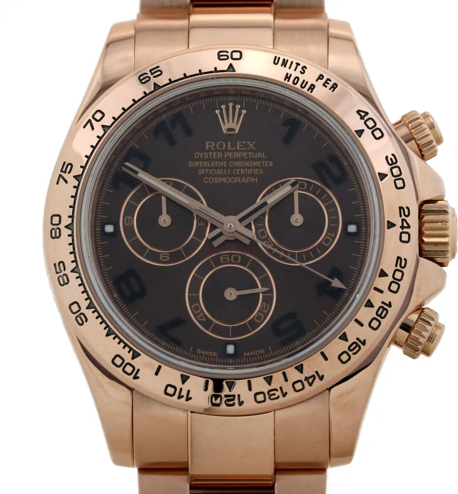 Rolex Daytona 116505 40mm Rose gold 1