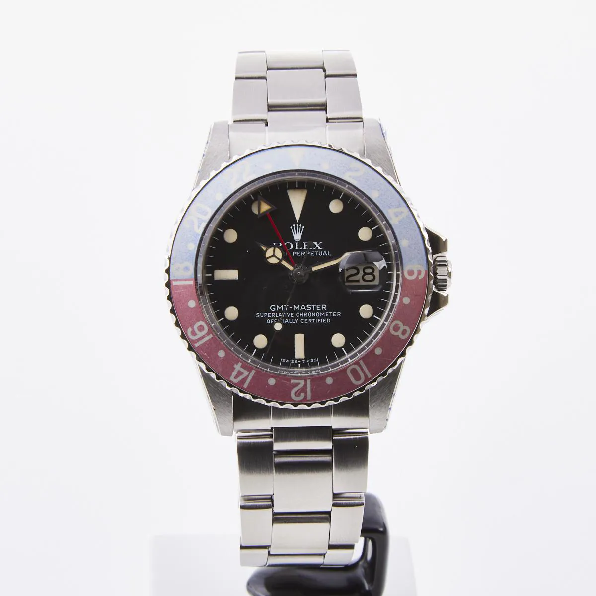 Rolex GMT-Master 1675 40mm Stainless steel and Aluminium Black