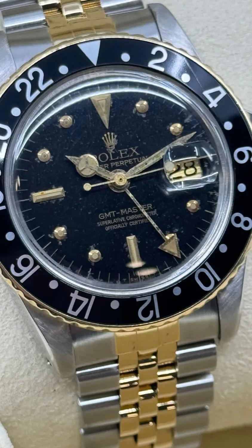 Rolex GMT-Master 1675 Yellow gold and Stainless steel Black 5