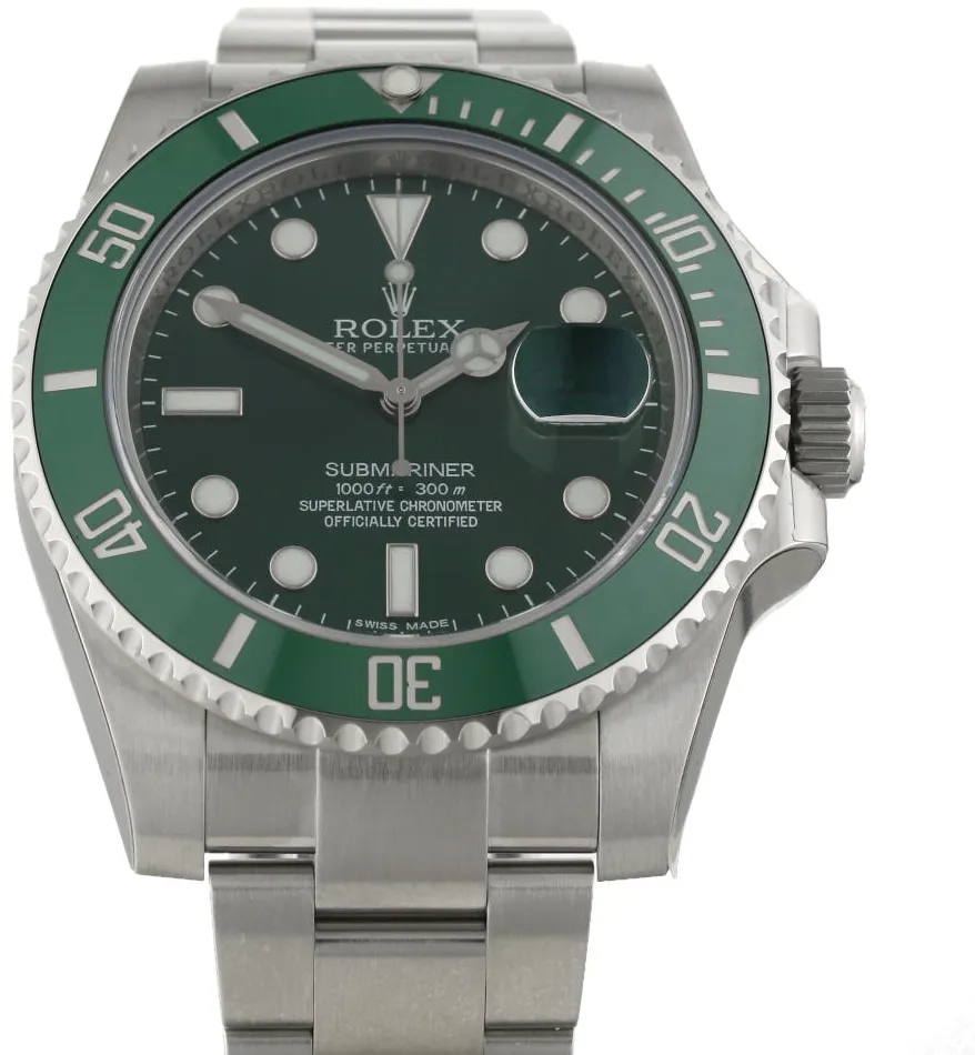 Rolex Submariner 116610LV 40mm Stainless steel Green