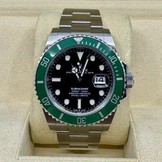 Rolex Submariner Date 1266100LV Ceramic and Stainless steel Black