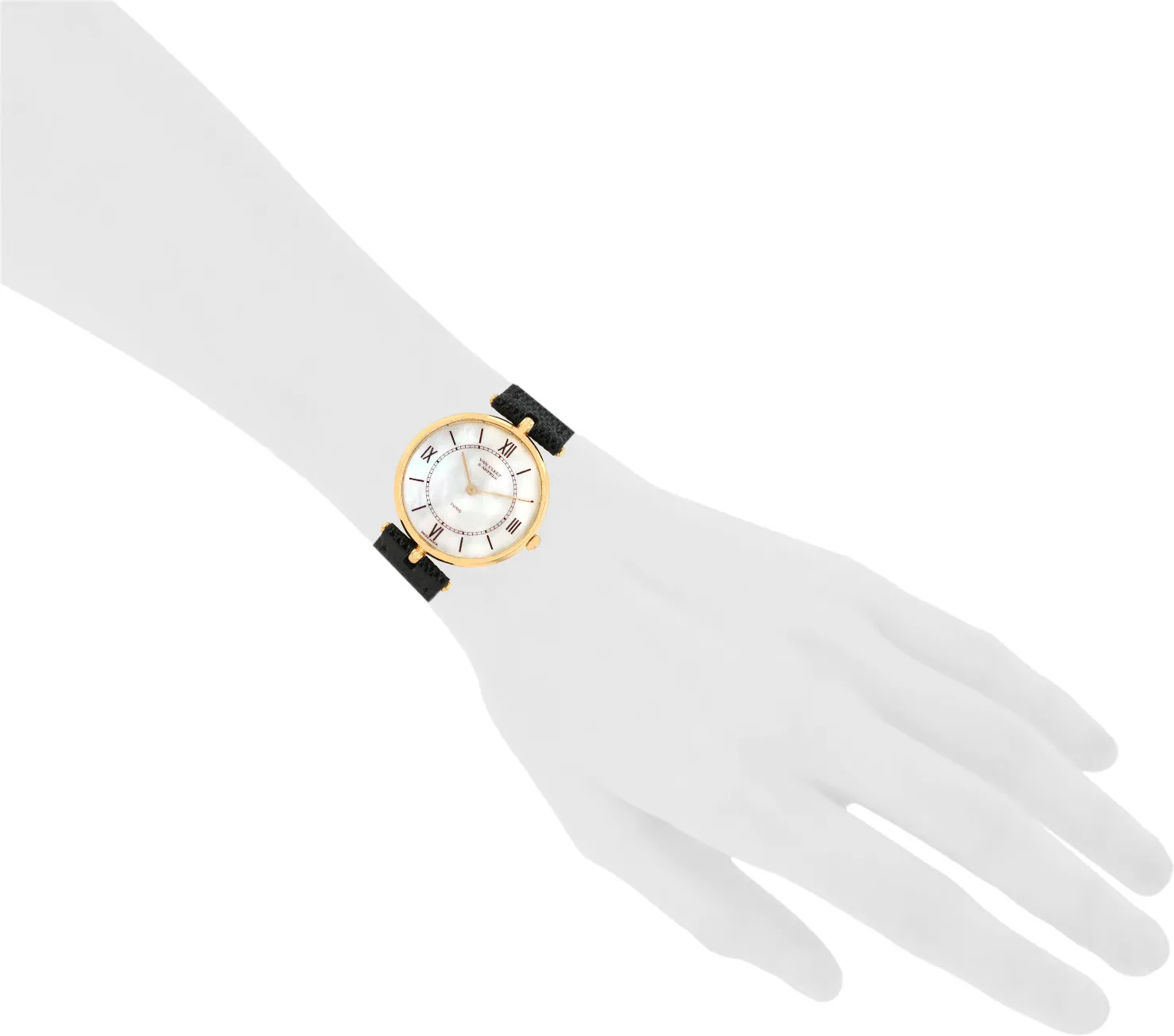 Van Cleef & Arpels La Collection 18101 30mm Yellow gold Mother-of-pearl 1