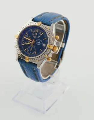 Breitling Chronomat B13050.1 38mm Stainless steel & gold plated Blue 3