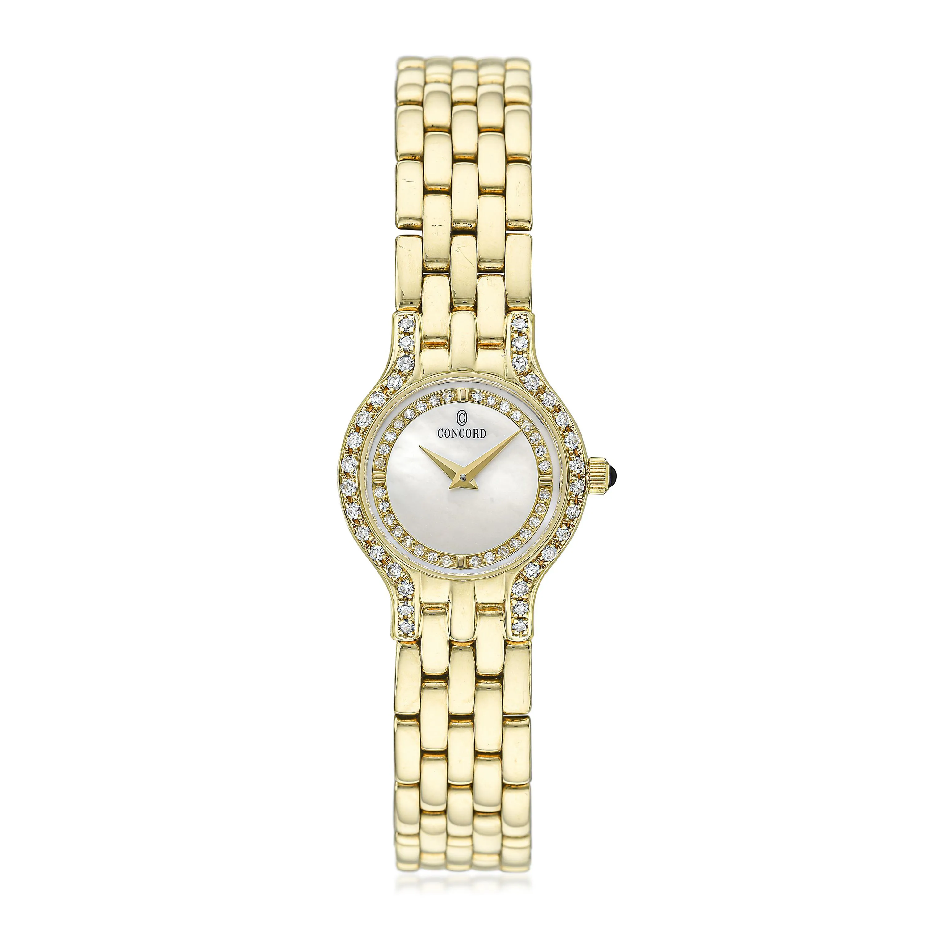 Concord 29-62-264 20.5mm Yellow gold and Diamond Mother-of-pearl