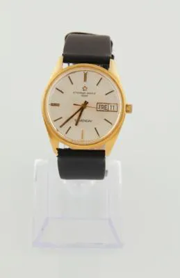 Eterna 706 IVT 35mm Yellow gold Silver