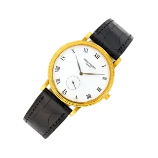 Patek Philippe Calatrava 3919J Yellow gold White