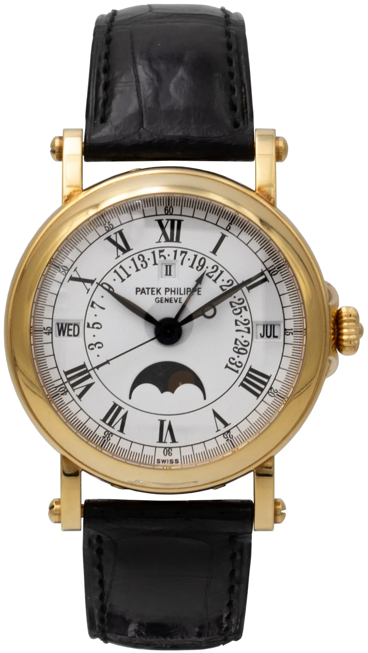 Patek Philippe Perpetual Calendar 5059J-001 36mm Yellow gold White