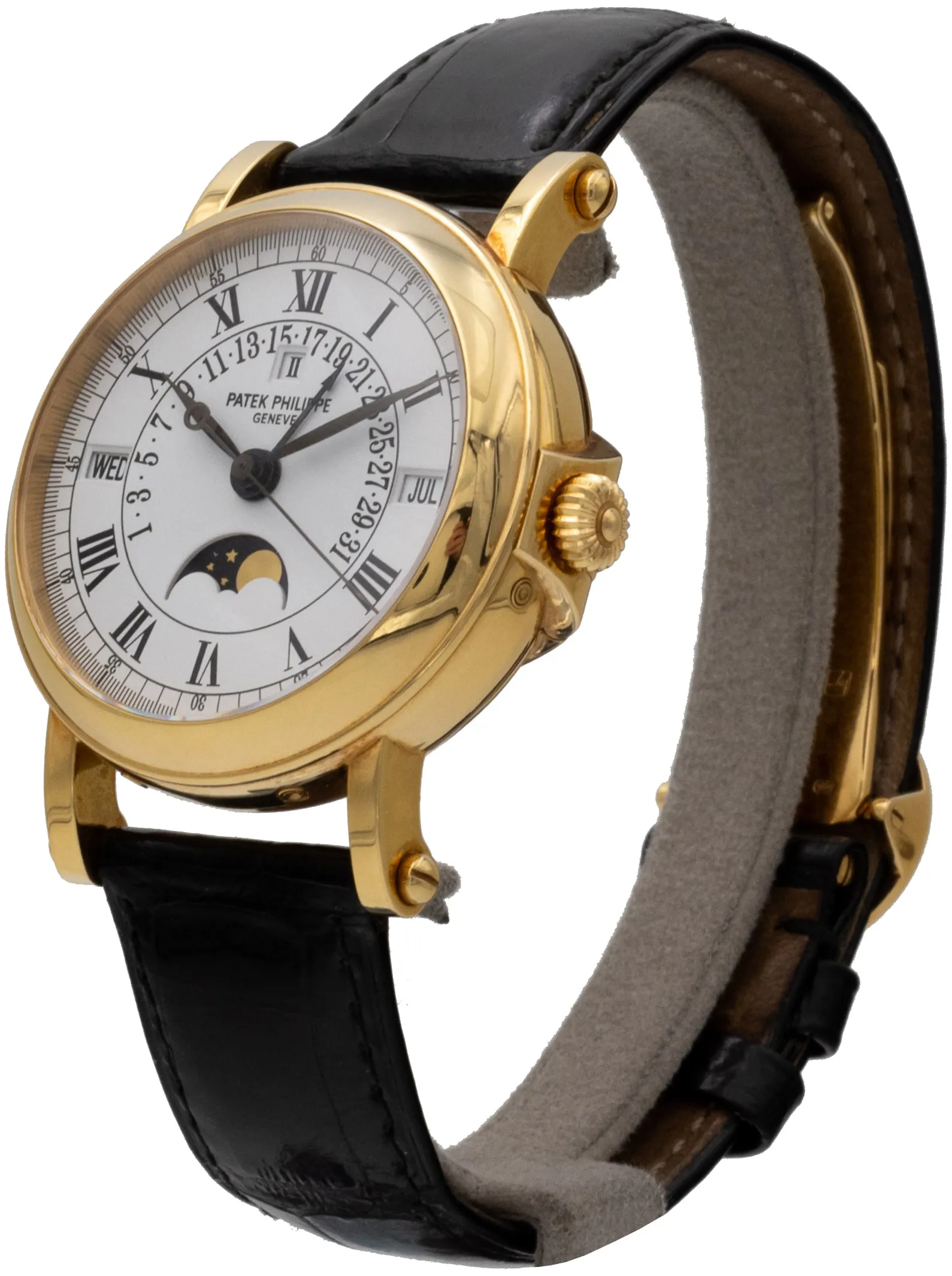 Patek Philippe Perpetual Calendar 5059J-001 36mm Yellow gold White 1