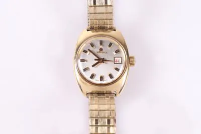 Rado 7019 24mm Yellow gold Silver