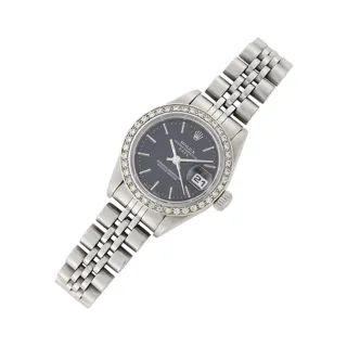 Rolex Datejust 79240 Stainless steel Black