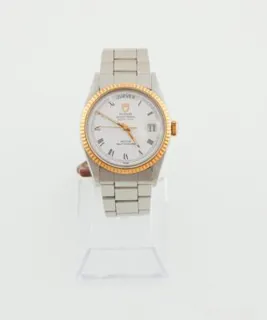 Tudor Prince Date 94613 Yellow gold and Stainless steel White